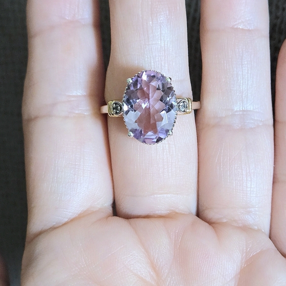 Shivam Pink🩷 Amethyst Ring💍 - NWT - Picture 10 of 16